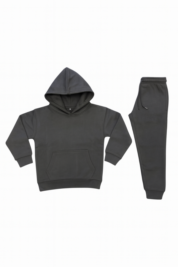 kids-hooded-pullover-tracksuit-300-gsm-black