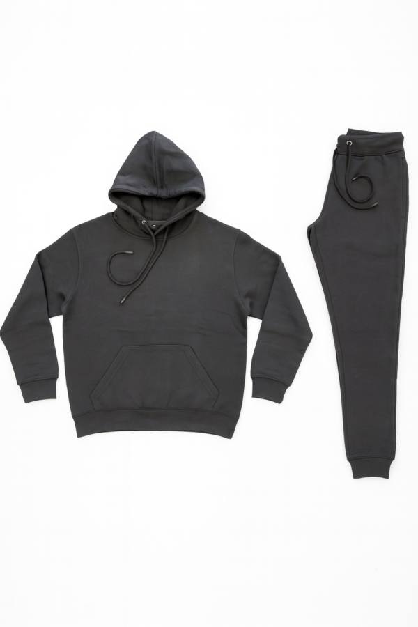 mens-hoodied-pullover-fleece-tracksuit-300-gsm-black