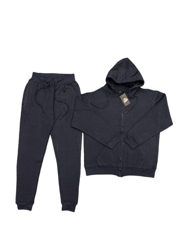 wholesale-mens-fleece-zipper-tracksuit-300-gsm-navy
